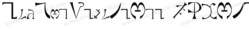 YouSheBiaoTiHei FZDHTJW GB10字体转换
